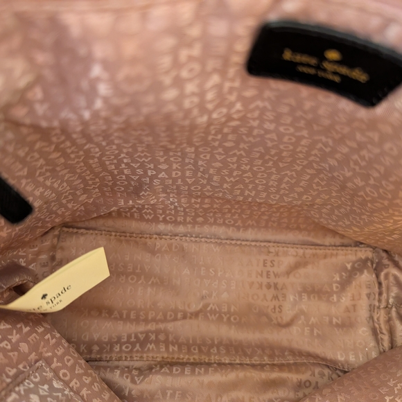 Kate Spade Mavis Street Small Glitter Tote Satchel Rose Gold Pink Sparkle - Picture 8 of 8
